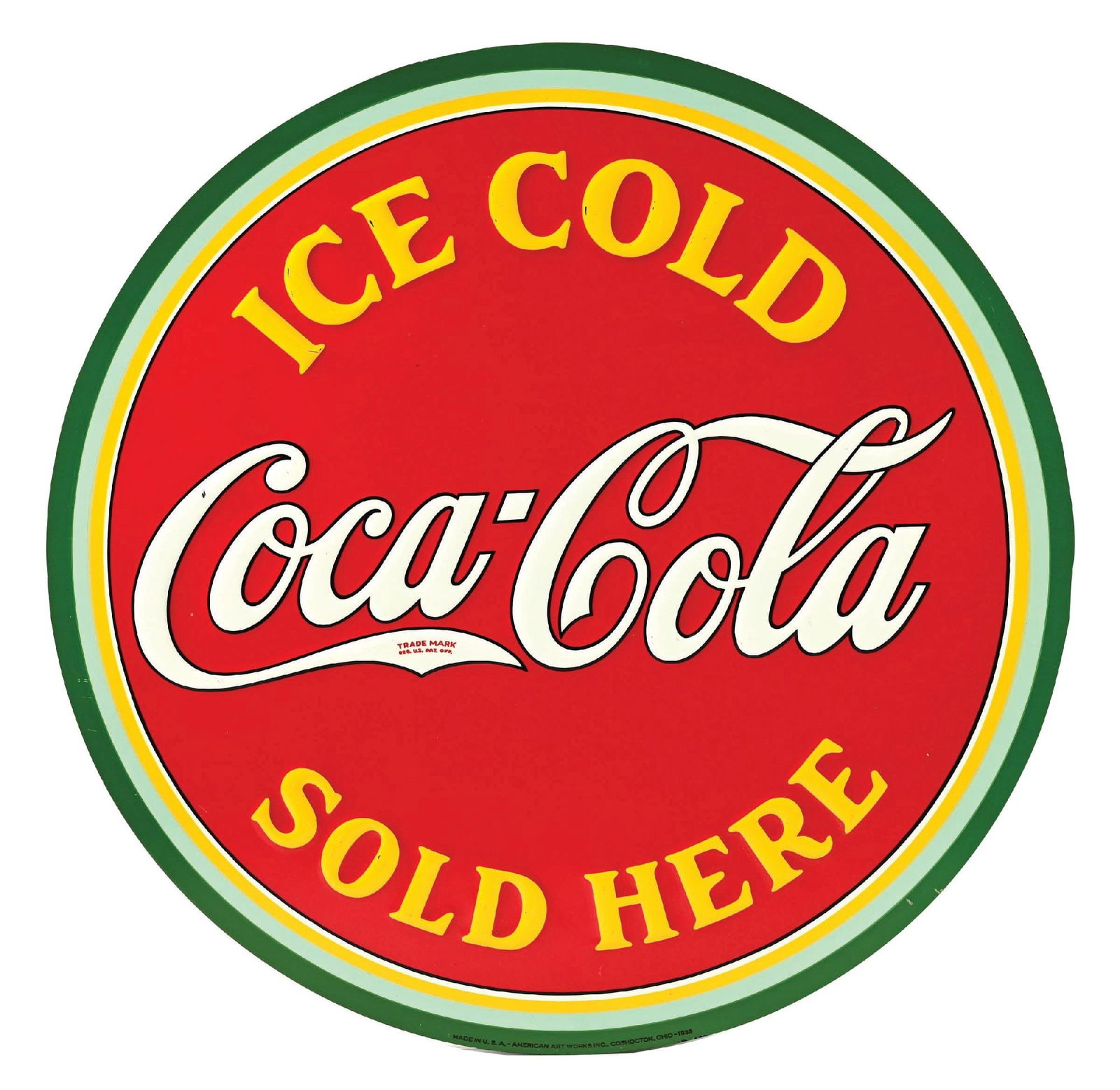 COCA-COLA WATERMELON SIGN (1 of 3)