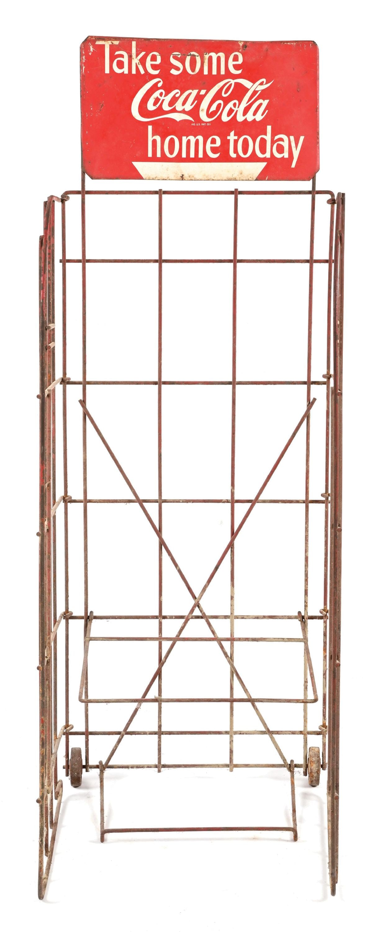 COCA-COLA BOTTLE RACK DISPLAY - 2