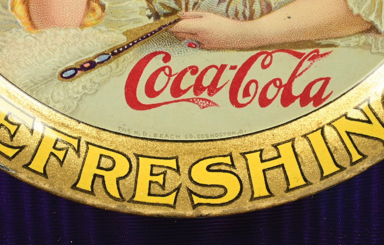 1903 COCA-COLA TIP TRAY - 3