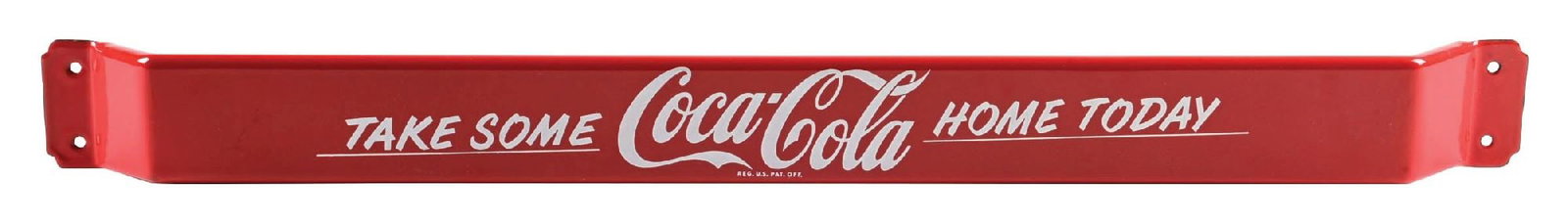 TAKE SOME COCA-COLA HOME TODAY DOOR PUSH SIGN (1 of 3)