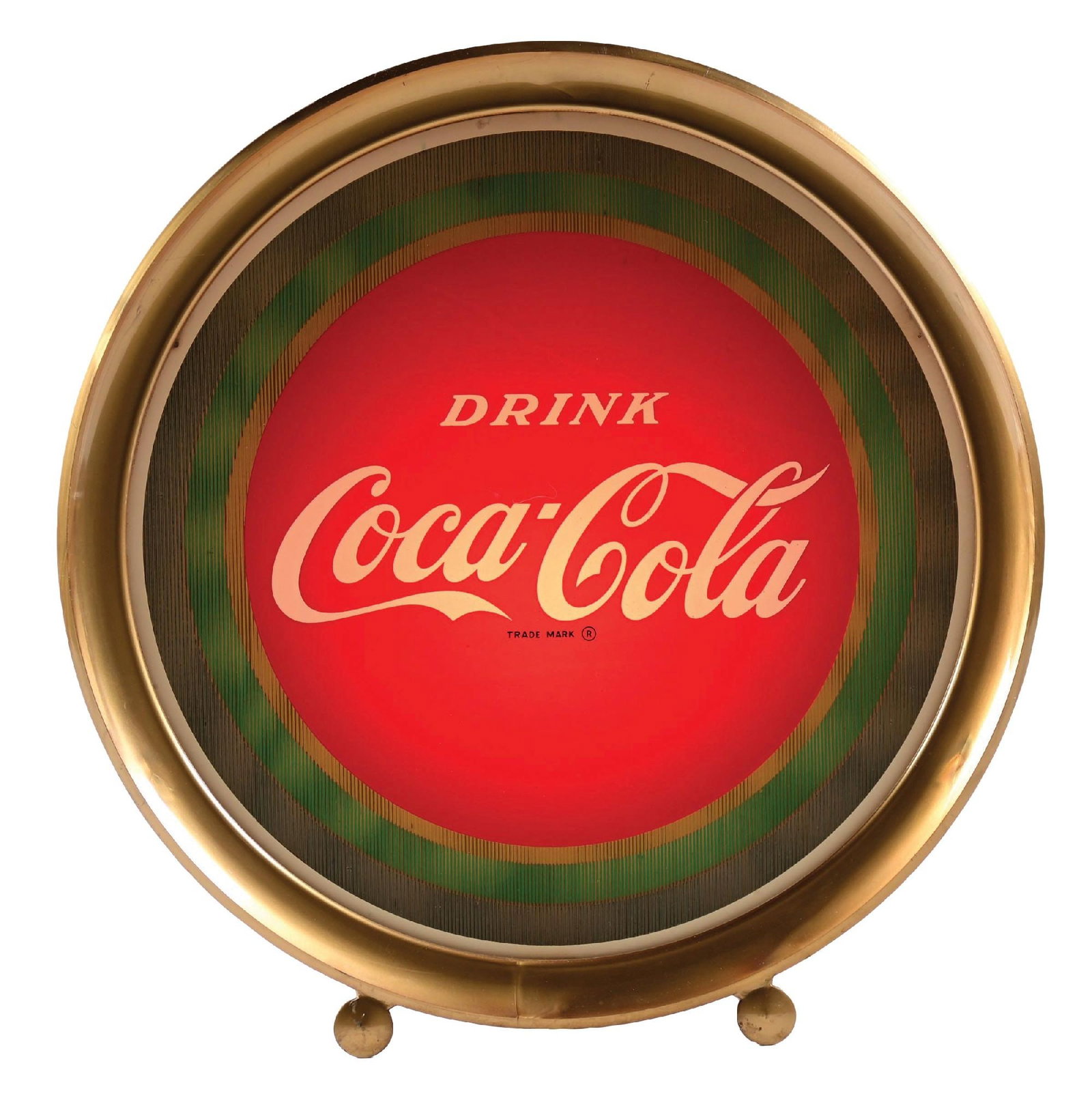 DRINK COCA-COLA COUNTERTOP LIGHT-UP SIGN (1 of 3)