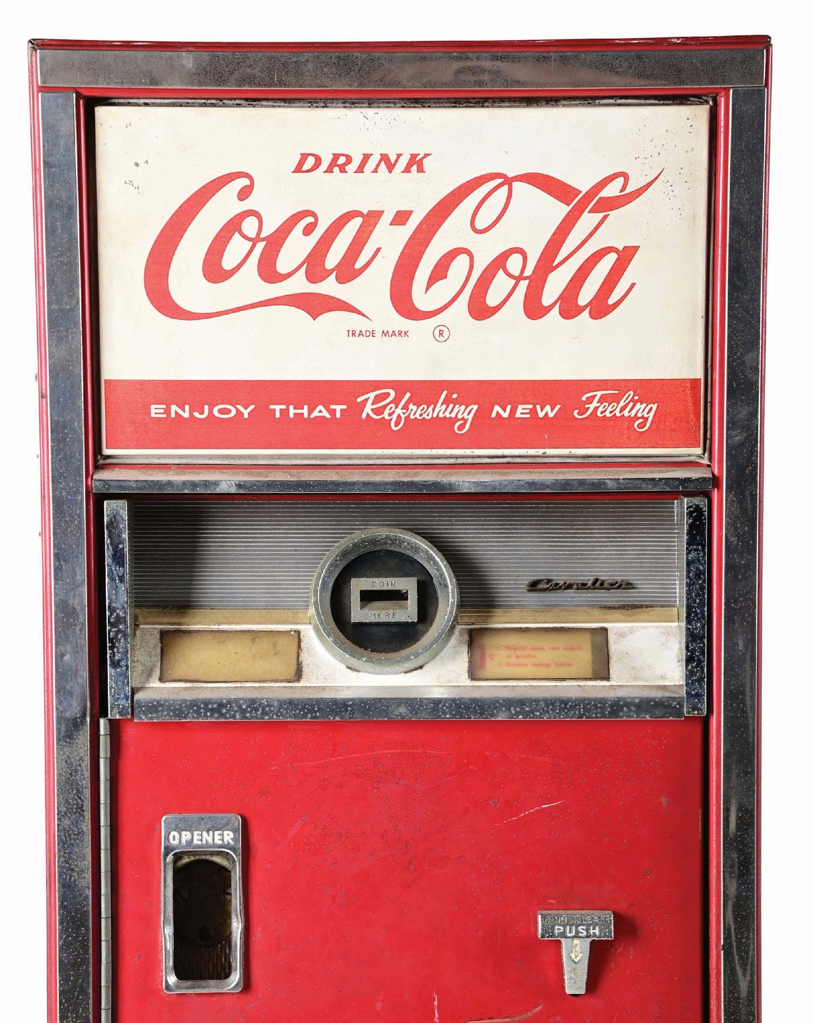 CAVALIER COCA-COLA VENDING MACHINE - 7