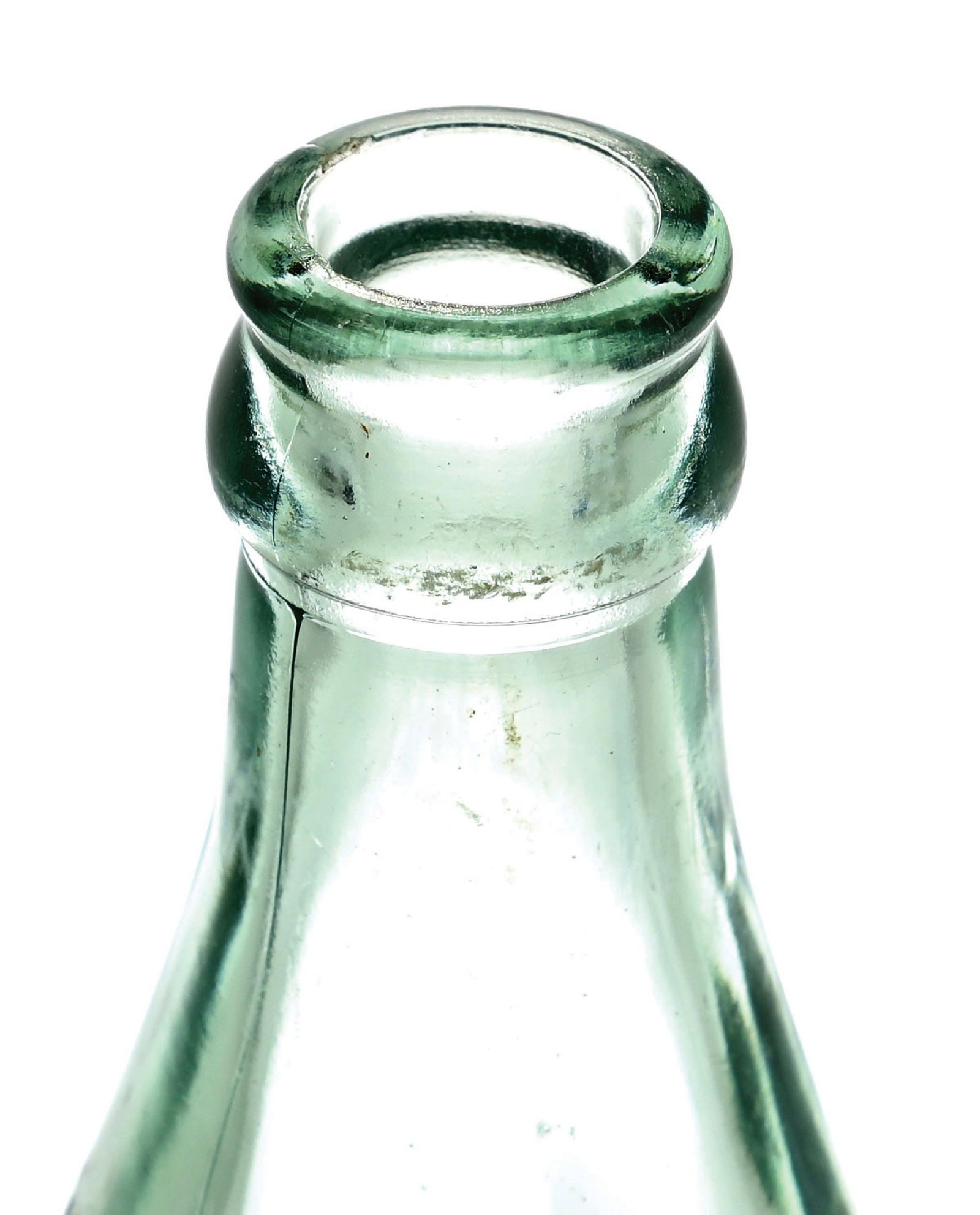 CELERY COLA LYNCHBURG VA AQUA SCRIPT BOTTLE - 6