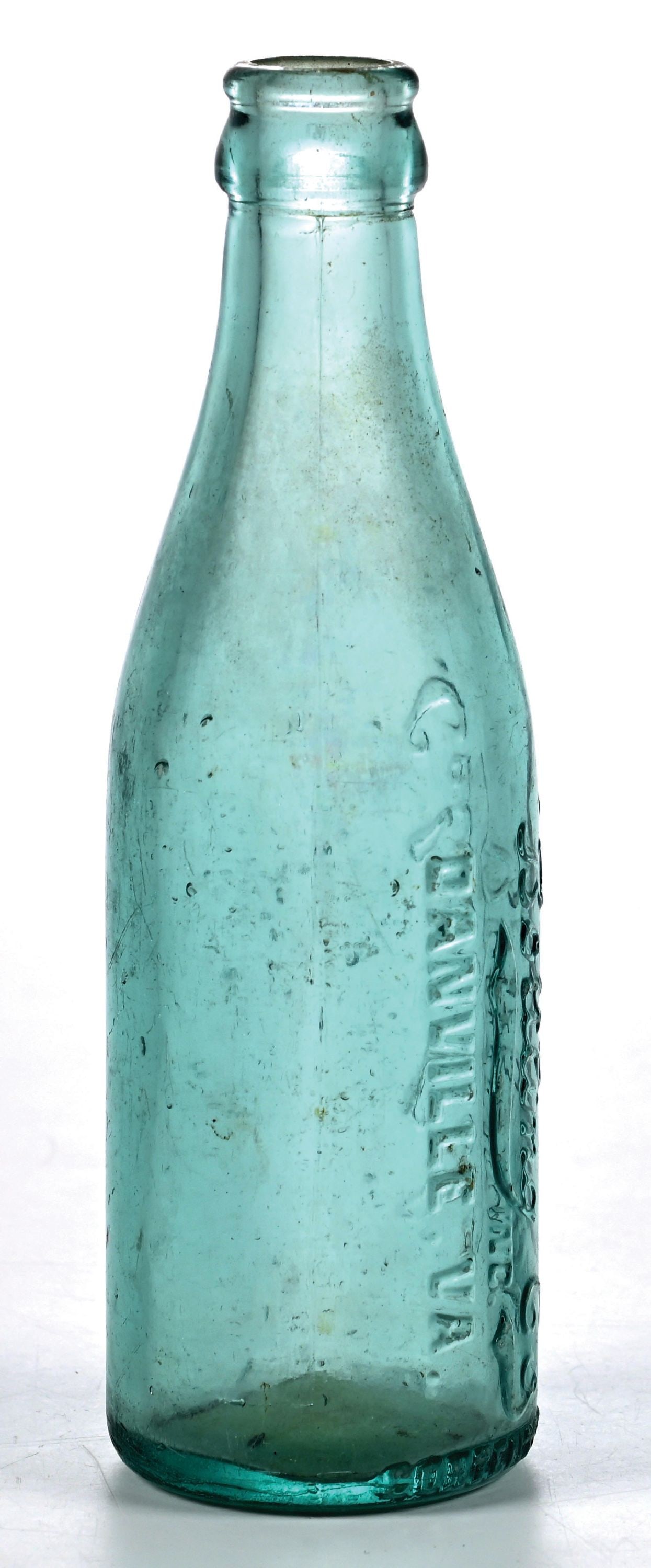 CELERY-COLA DANVILLE, VA AQUA SCRIPT BOTTLE - 2
