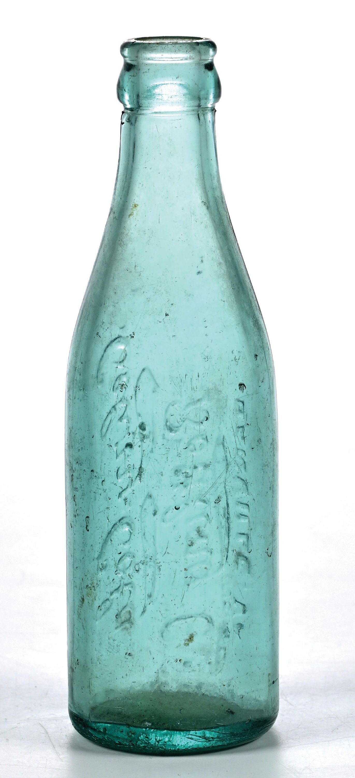 CELERY-COLA DANVILLE, VA AQUA SCRIPT BOTTLE - 3
