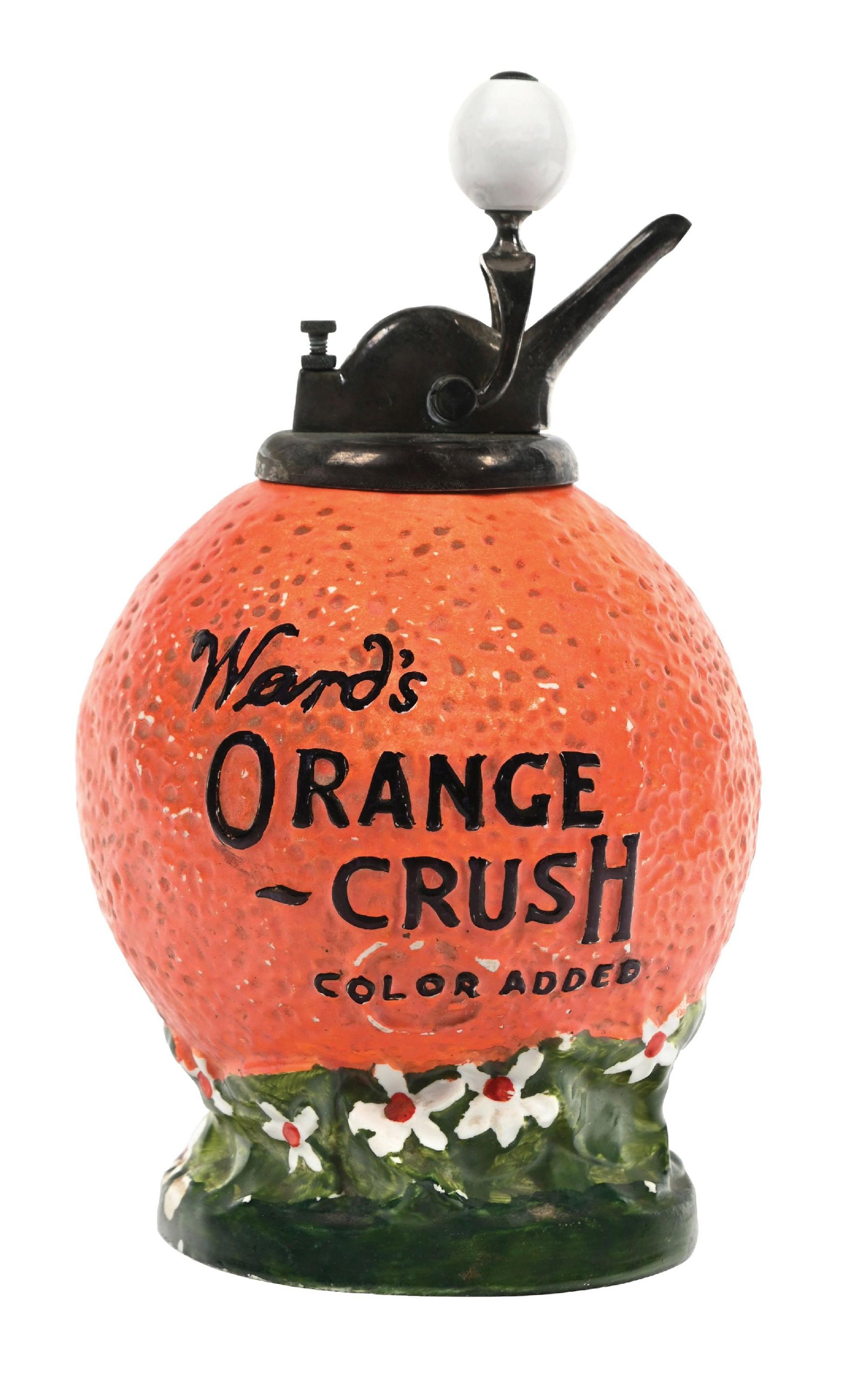 WARD'S ORANGE CRUSH SODA FOUNTAIN SYRUP DISPENSER (1 of 5)