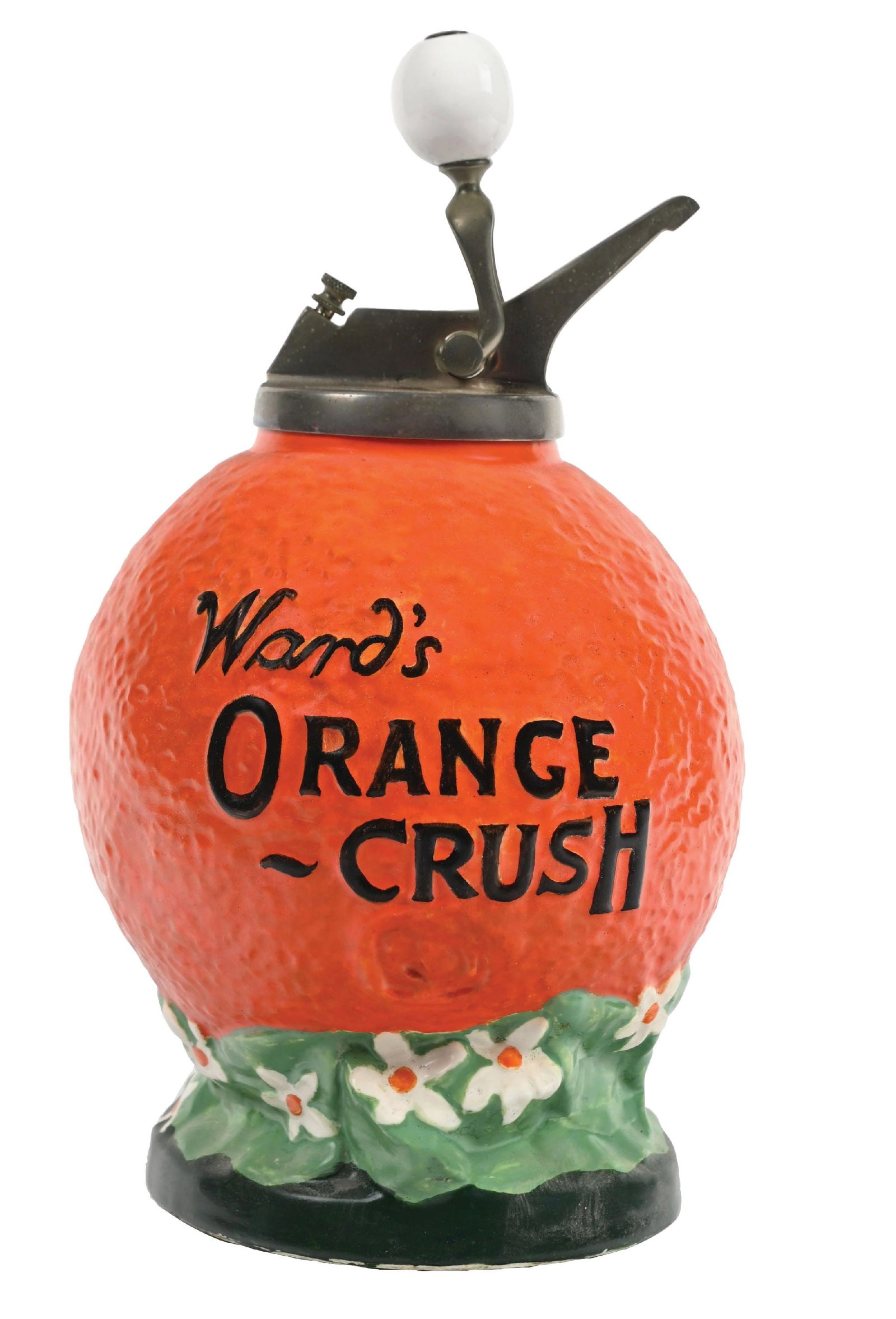 WARD'S ORANGE CRUSH SODA FOUNTAIN SYRUP DISPENSER (1 of 4)