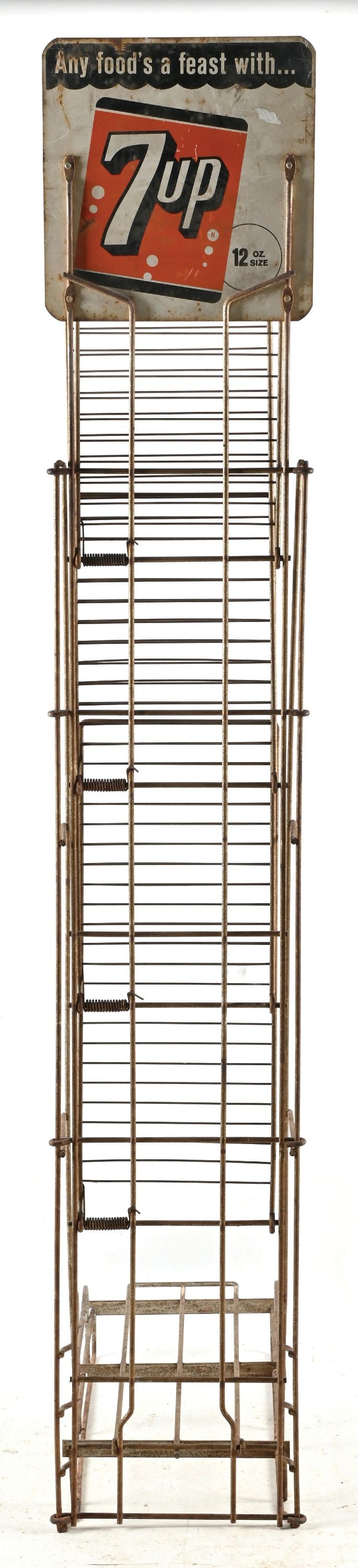 7UP 6-PACK FLOOR RACK - 4