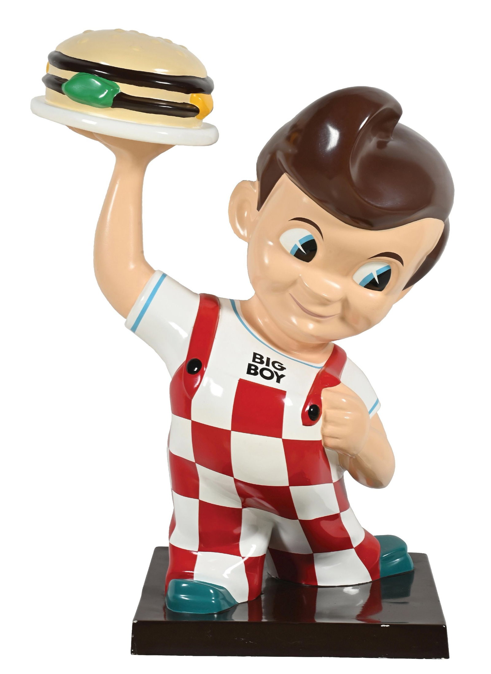 BOB'S BIG BOY RESTAURANT REPRODUCTION FIGURAL STATUE SIGN (1 of 4)