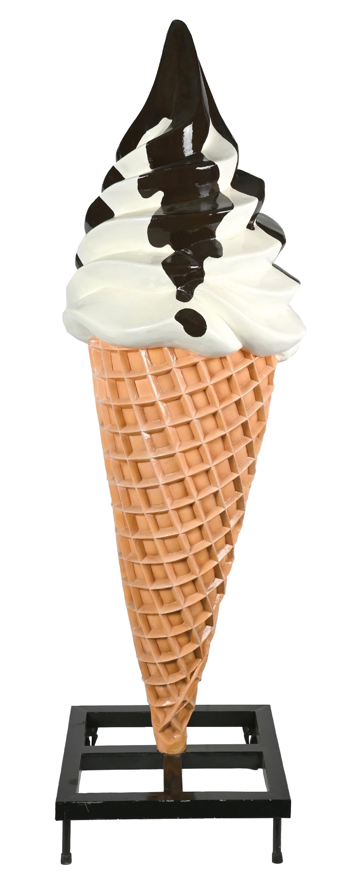 LARGE FIGURAL ICE CREAM CONE DISPLAY (1 of 4)