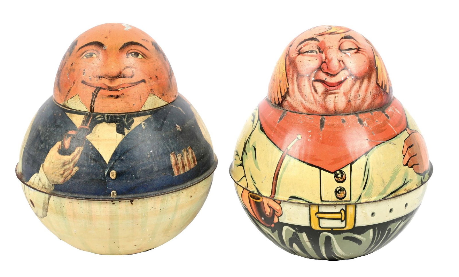 PAIR OF ROLLY POLLY TOBACCO TINS (1 of 5)
