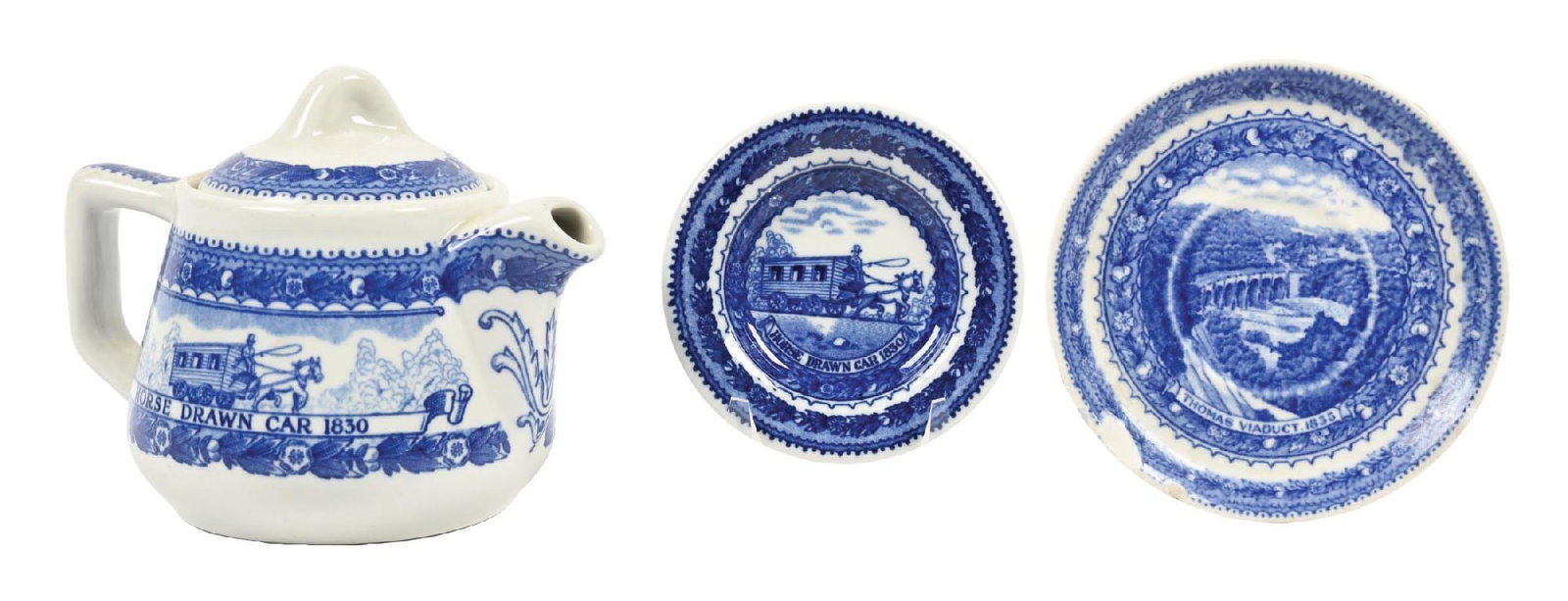 LOT OF 3: B&O DINING CAR CHINA (1 of 5)