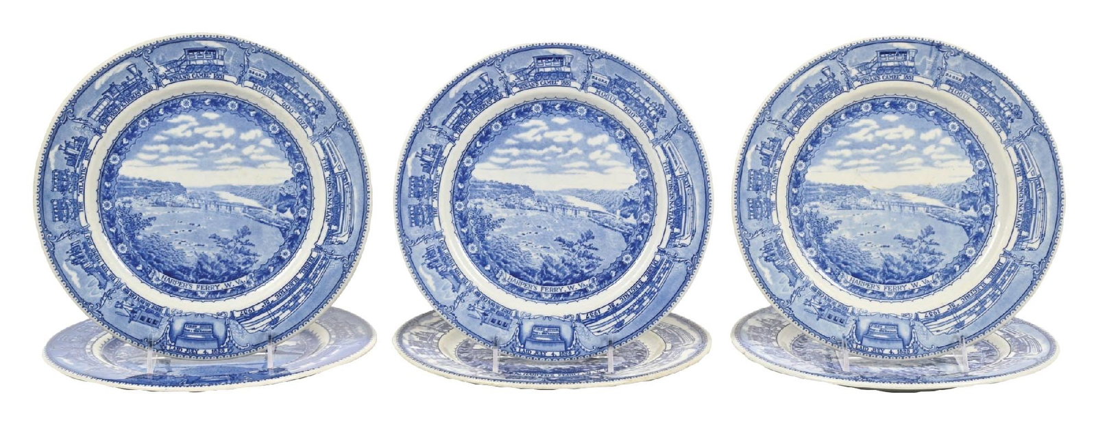 LOT OF 6: B&O DINING CAR CHINA (1 of 4)