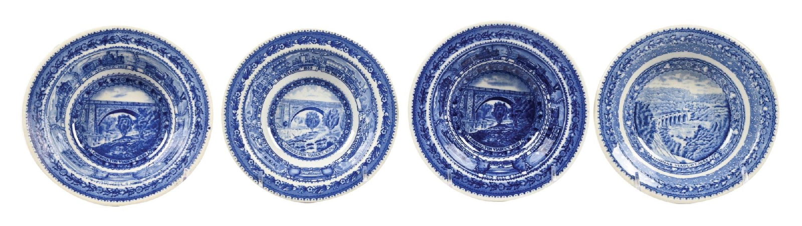 LOT OF 4: B&O DINING CAR CHINA (1 of 3)