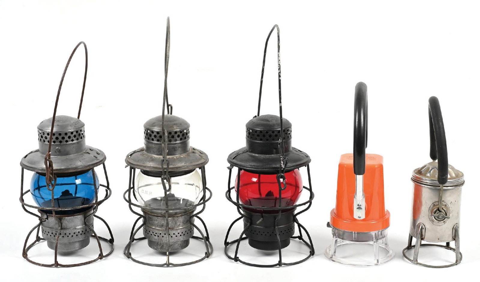 ASSORTED RAILROAD LANTERNS - 2