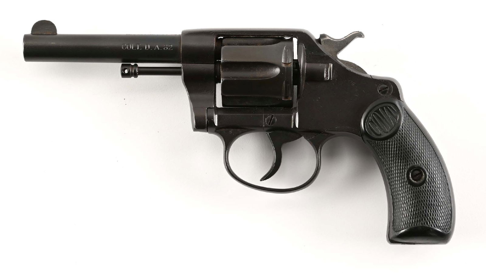 (A) COLT DA 32 DOUBLE ACTION REVOLVER. (1 of 2)