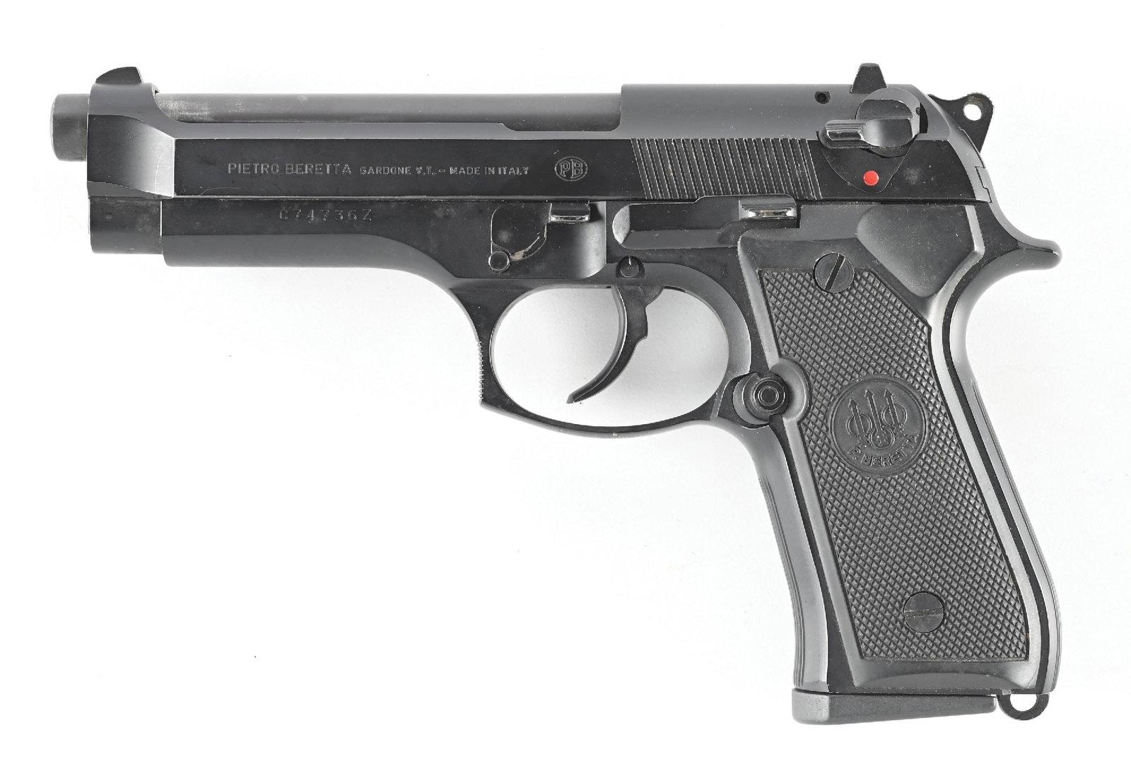 (M) BERETTA 92F SEMI-AUTOMATIC PISTOL. (1 of 3)