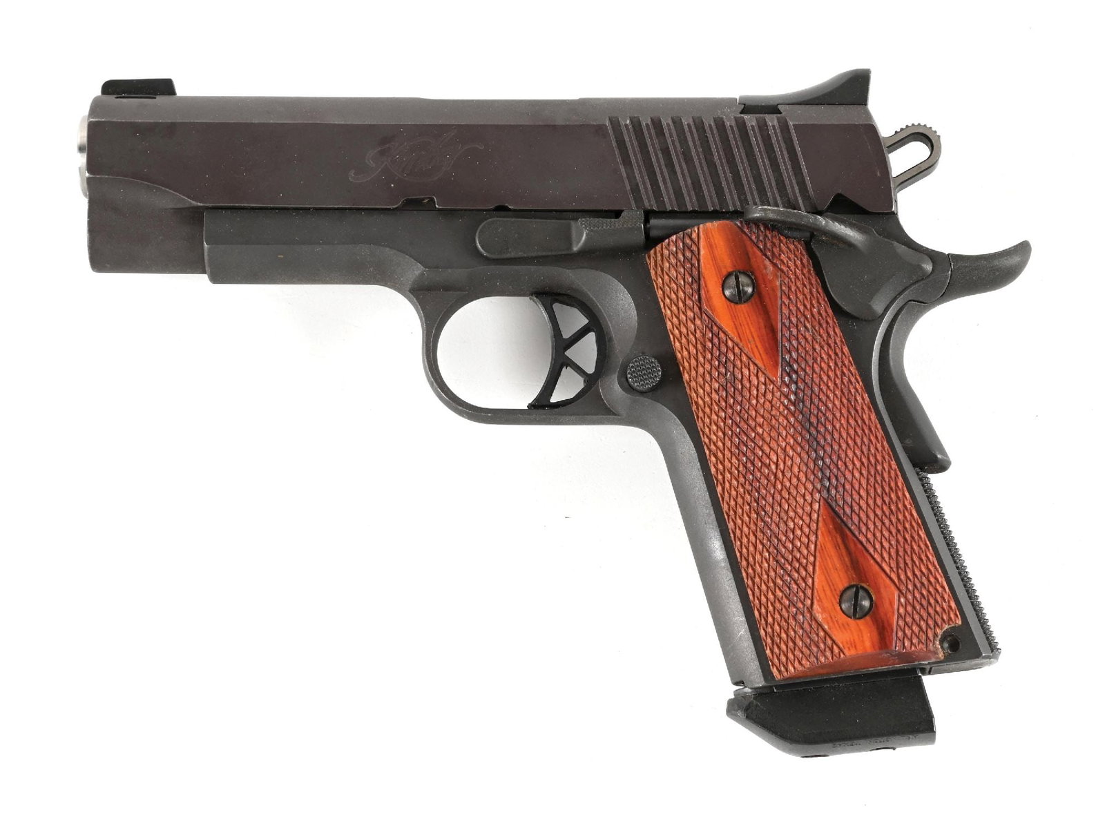 (M) KIMBER COMPACT CUSTOM 1911 SEMI-AUTOMATIC PISTOL. (1 of 3)