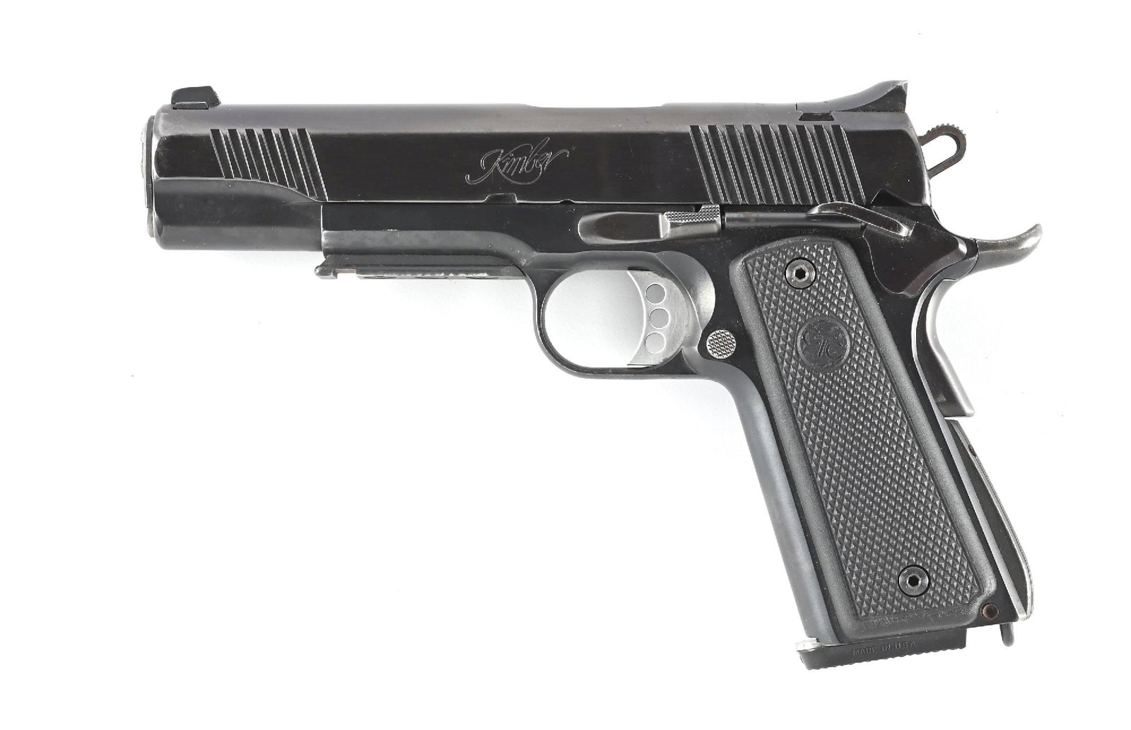 (M) EARLY KIMBER OF OREGON CUSTOM 1911 SEMI-AUTOMATIC PISTOL. (1 of 2)