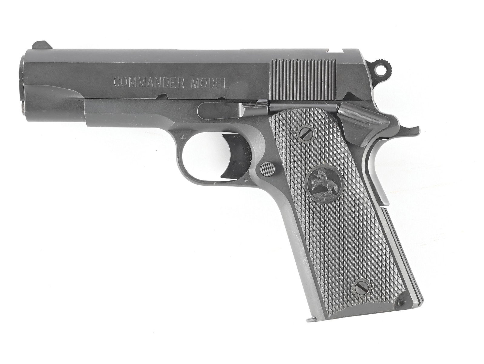 (M) COLT COMMANDER MODEL .38 SUPER SEMI-AUTOMATIC PISTOL. (1 of 2)