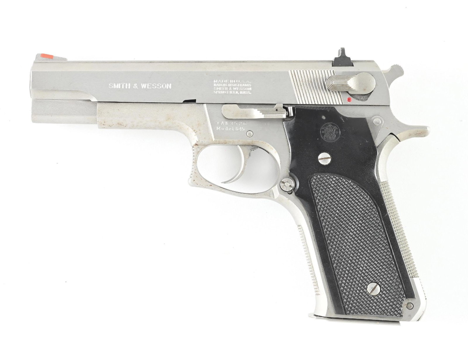 (M) SMITH & WESSON MODEL 645 SEMI-AUTOMATIC PISTOL. (1 of 3)