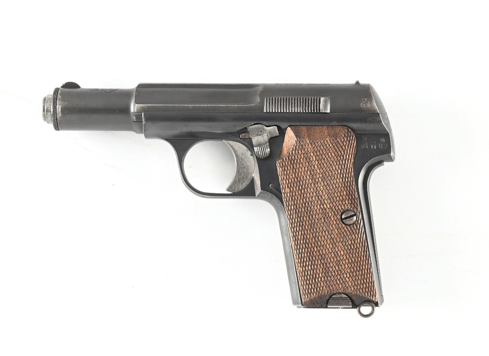 (C) GERMAN ARMY INSPECTED ASTRA MODEL 300 SEMI-AUTOMATIC PISTOL: These pistols were issued to the German Wehrmacht between October 1941 through July 1944 and this example has the waffenamp WaA251 acceptance stamp on right side of the frame. Left side of the slide a
