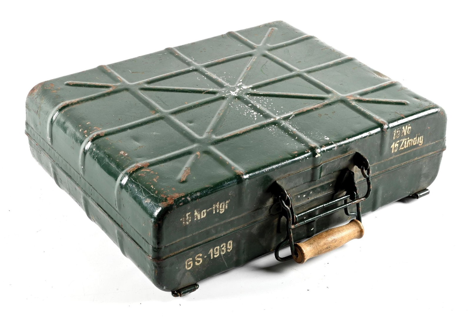 THIRD REICH M24 GRENADE CASE. - 2
