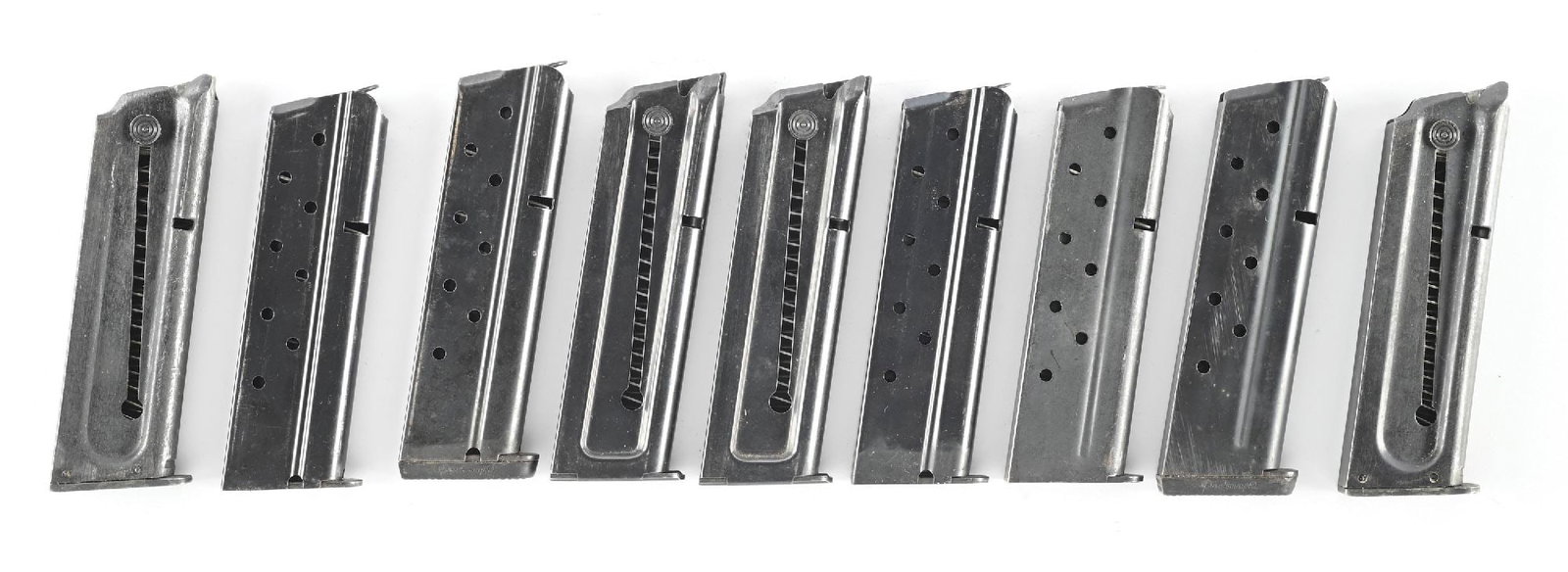 LOT OF 9: COLT ACE AND SUPER .38 MAGAZINES. (1 of 1)
