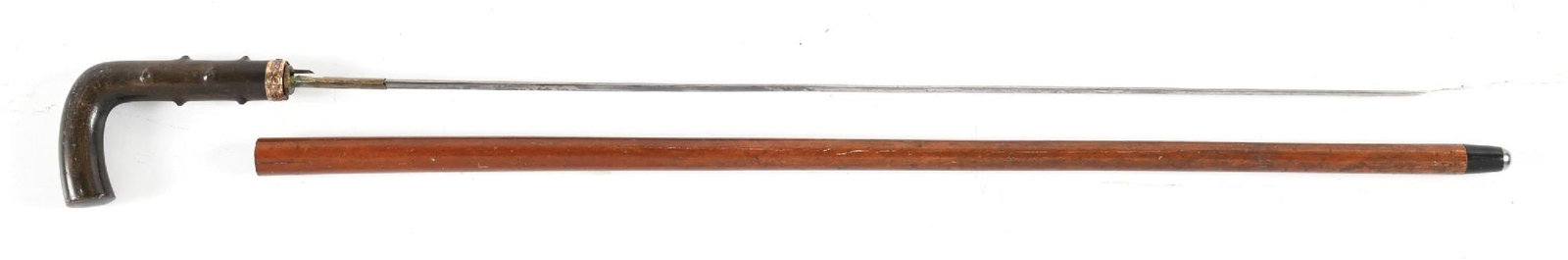 SWORD GADGET WALKING STICK CANE WITH DECORATIVE BLADE (1 of 2)