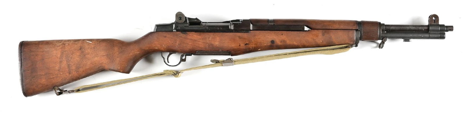 (C) SPRINGFIELD M1 GARAND TANKER SEMI-AUTOMATIC RIFLE (1 of 2)