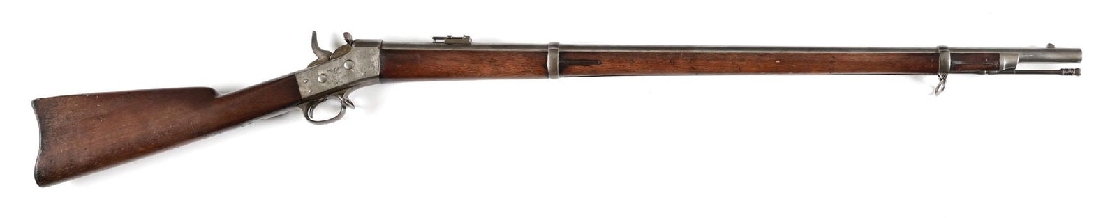 (A) MARTIALLY INSPECTED SPRINGFIELD MODEL 1871/1872 ARMY ROLLING BLOCK RIFLE. (1 of 2)