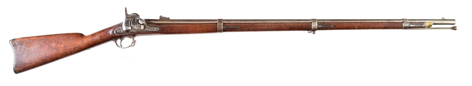 (A) SPRINGFIELD ARMORY US MODEL 1855 PERCUSSION RIFLED MUSKET (1 of 7)