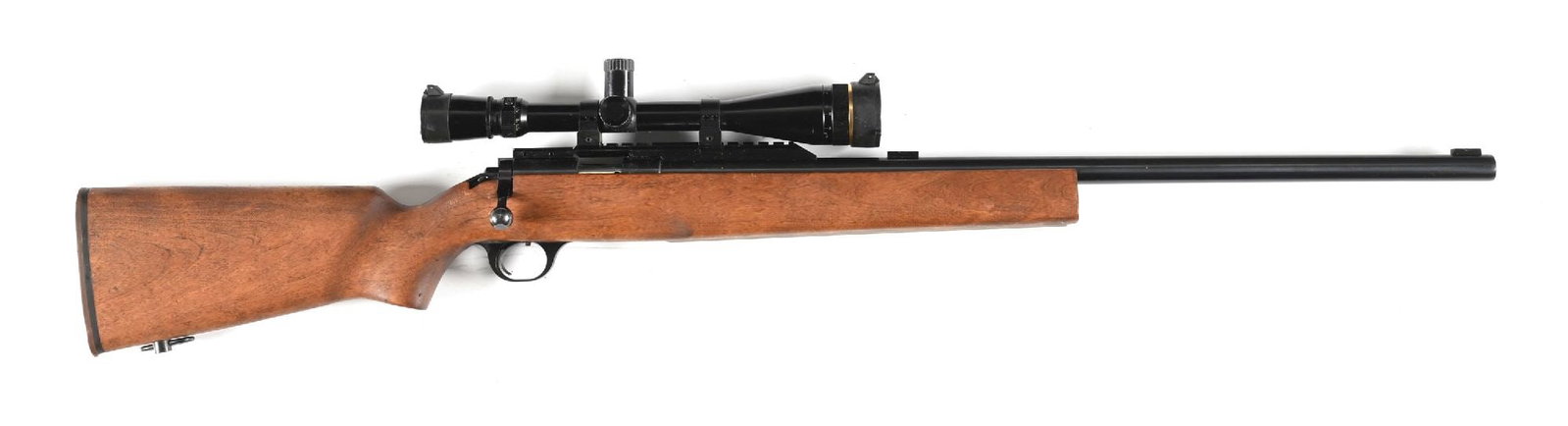 (M) U.S. HARRINGTON & RICHARDSON MODEL M12 BOLT ACTION TARGET RIFLE WITH LEUPOLD SCOPE (1 of 2)