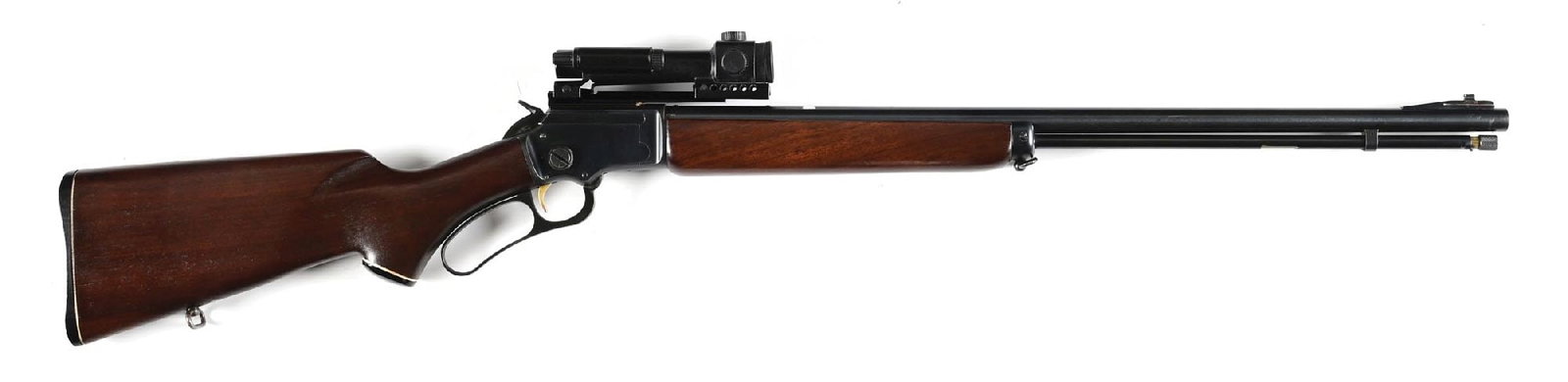 (C) MARLIN GOLDEN MODEL 39A LEVER ACTION .22 RIFLE. (1 of 2)