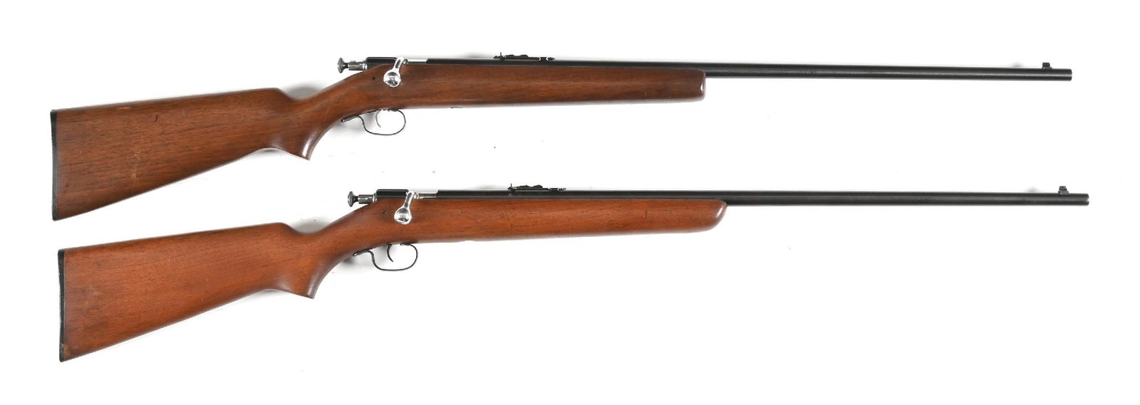 (C) LOT OF 2: WINCHESTER MODEL 67 .22 RF BOLT ACTION RIFLES. (1 of 2)
