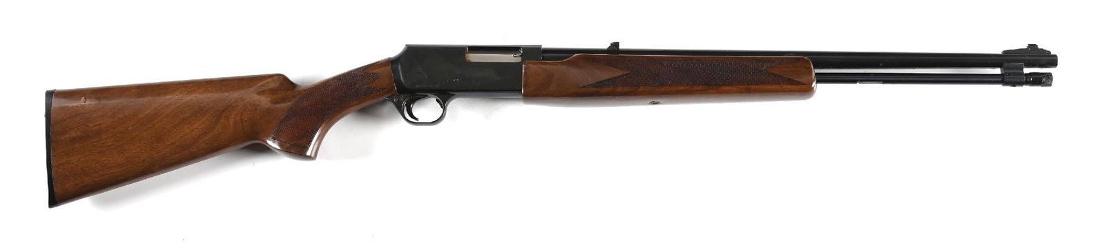 (M) BROWNING BPR-22 SLIDE ACTION RIFLE IN BOX. (1 of 3)