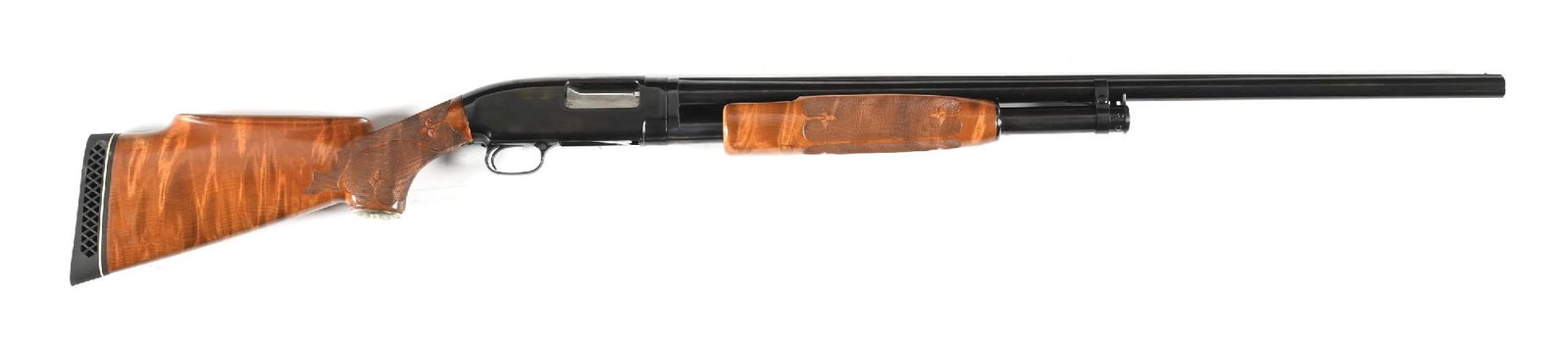 (C) UPGRADED WINCHESTER MODEL 12 - 12 GAUGE SLIDE ACTION SHOTGUN (1923) (1 of 2)