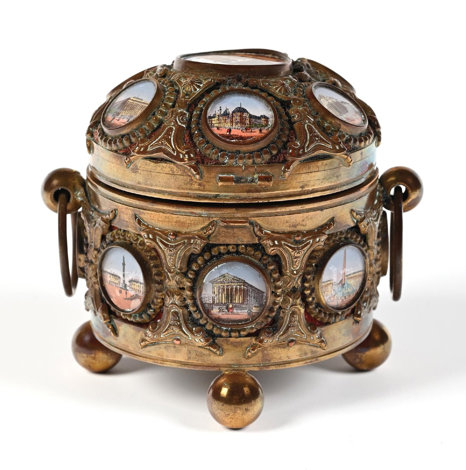 FRENCH ORMOLU PERFUME CASKET (1 of 5)