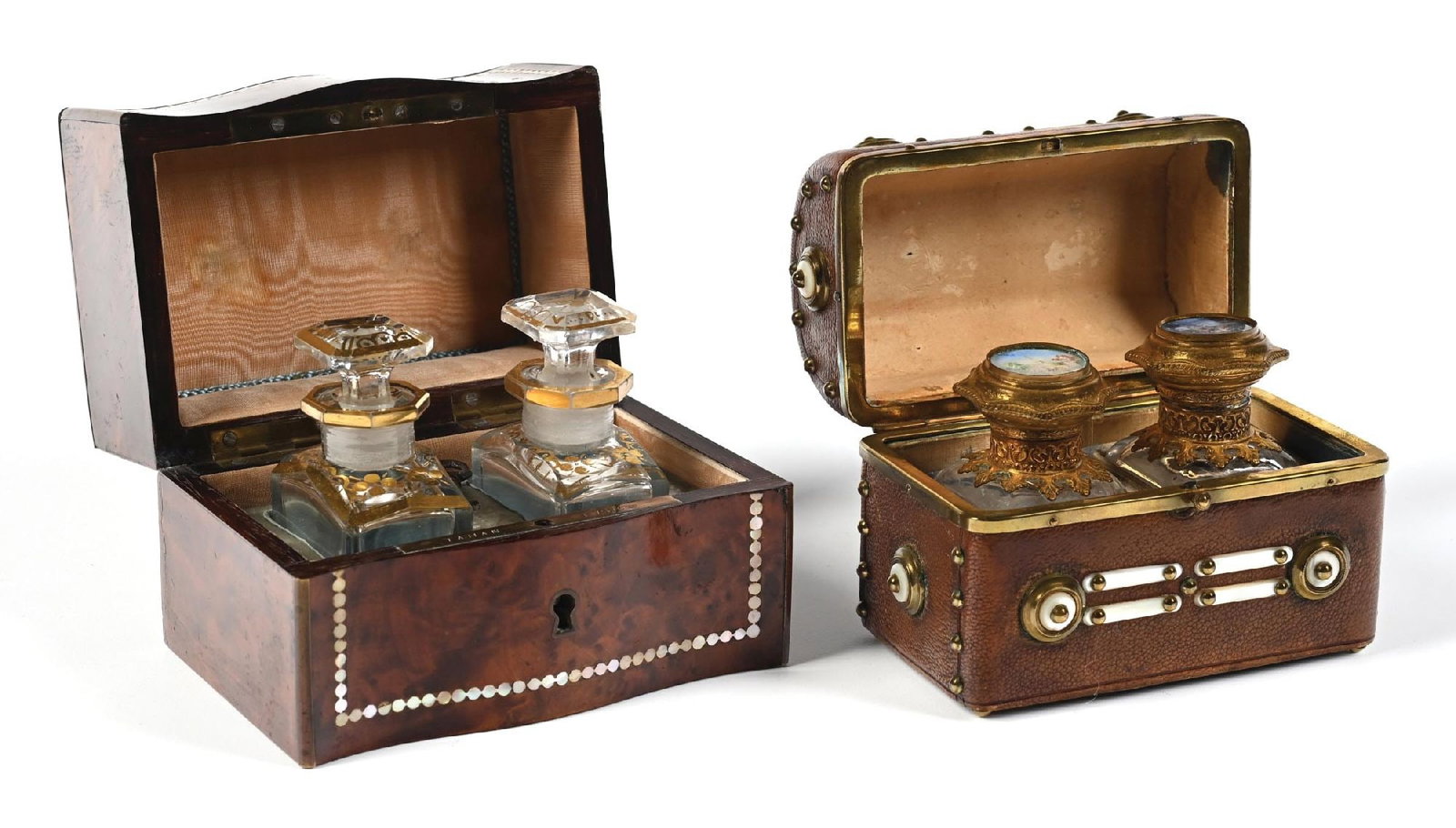 LOT OF 2: FRENCH PERFUME CASKETS (1 of 6)