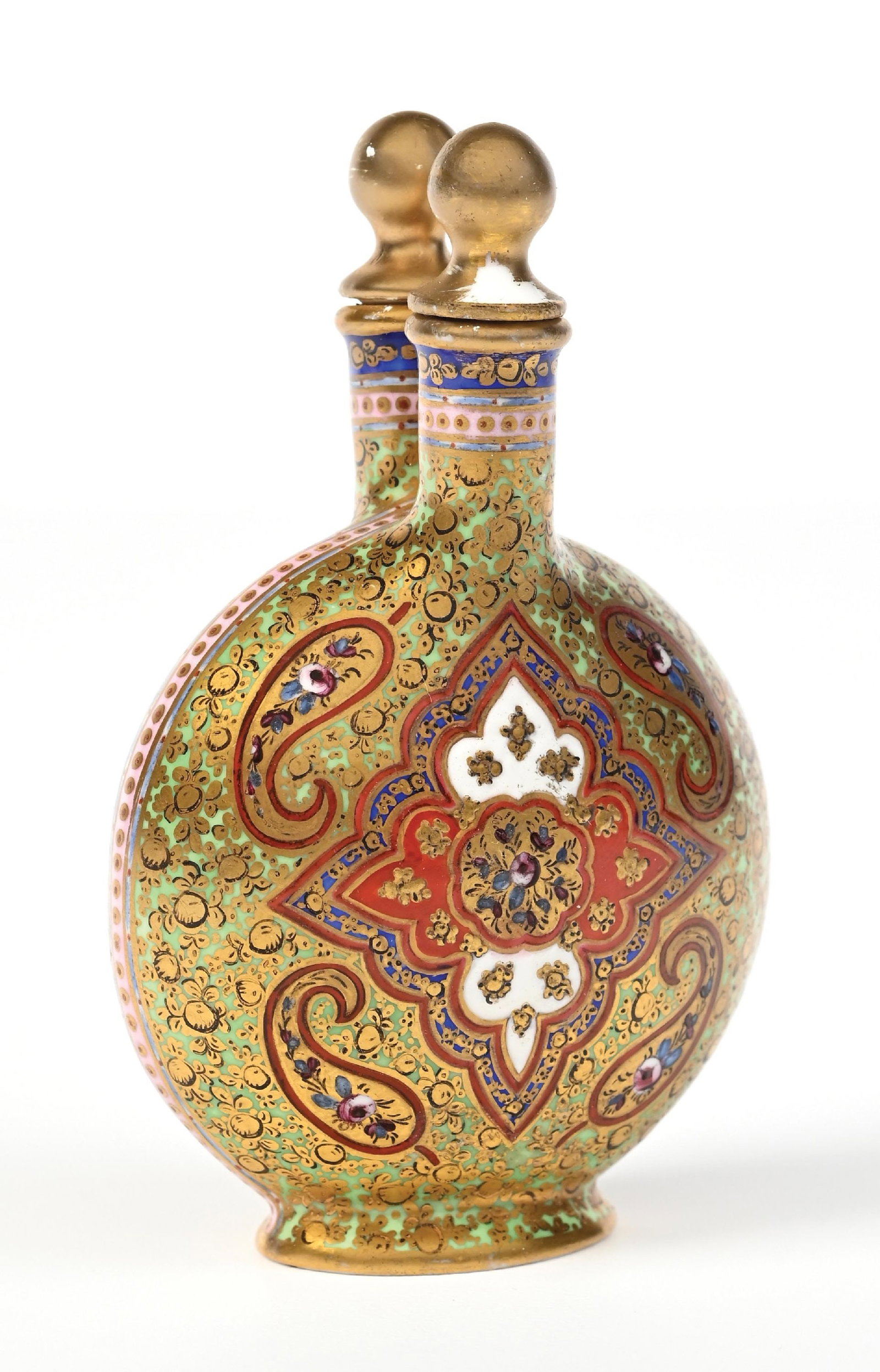 COALPORT PERSIAN-STYLE PERFUME BOTTLE (1 of 5)
