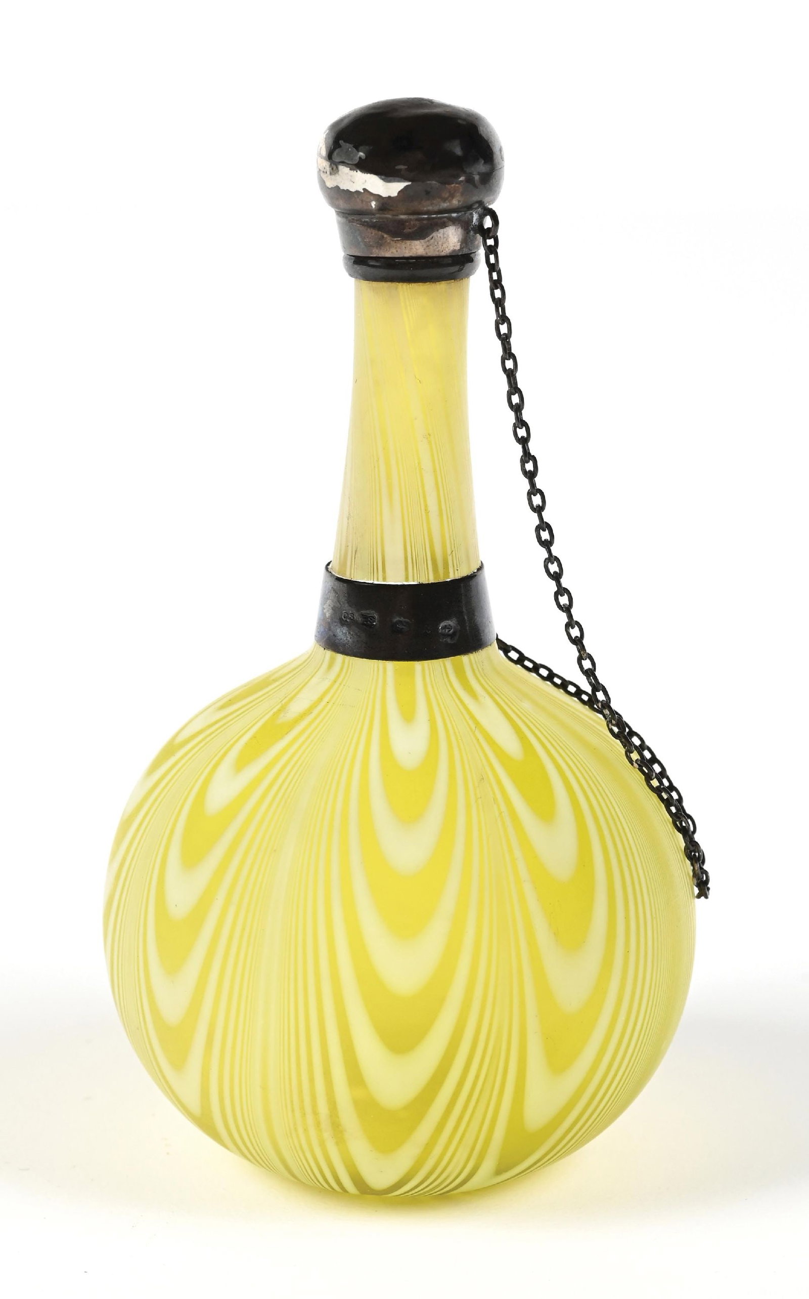 STEVENS & WILLIAMS RARE POMPEIAN SWIRL YELLOW PERFUME (1 of 6)