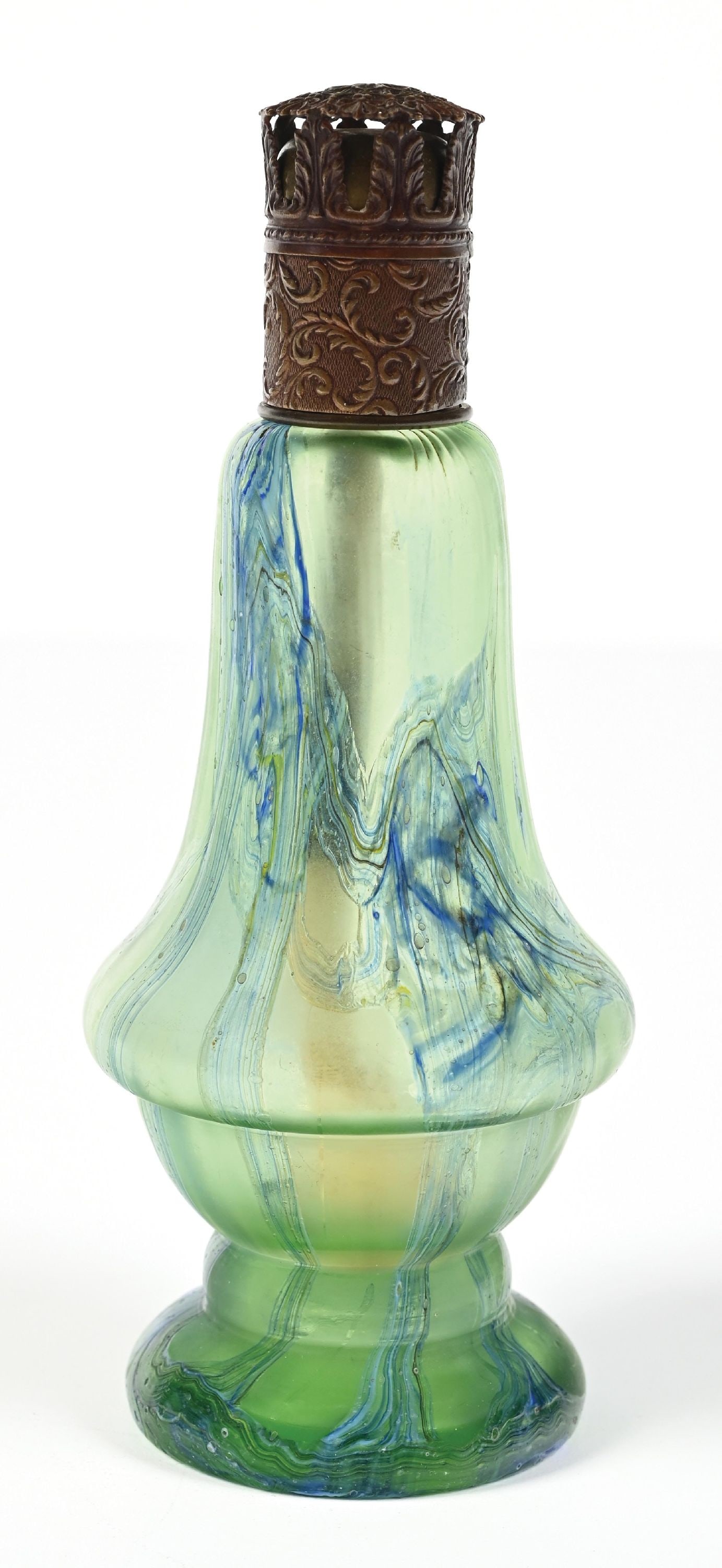 JOHANN LOETZ WITWE ART NOUVEAU IRIDESCENT PERFUME BURNER (1 of 6)