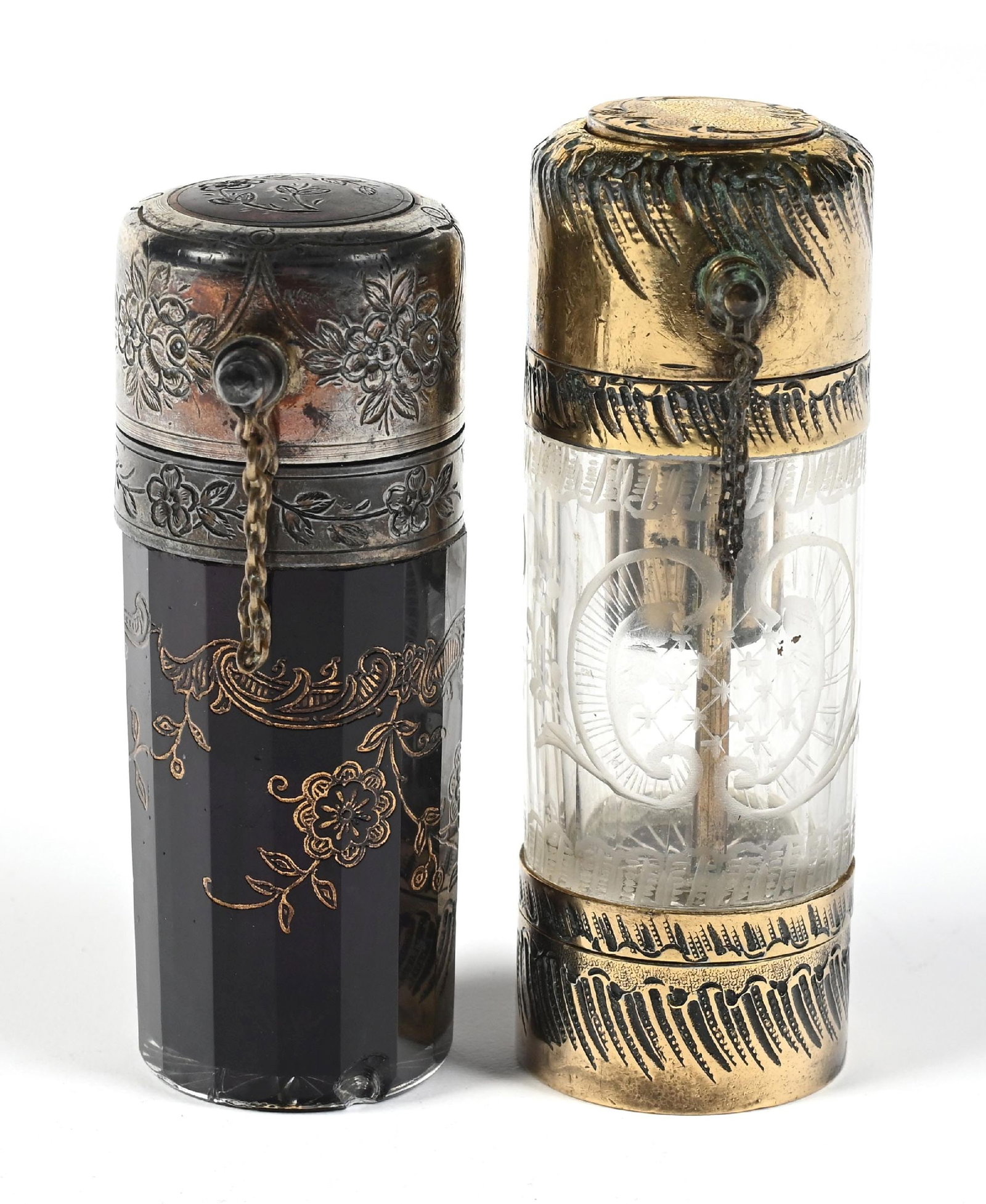 LOT OF 2: ART DECO PERFUME PUMPS (1 of 5)
