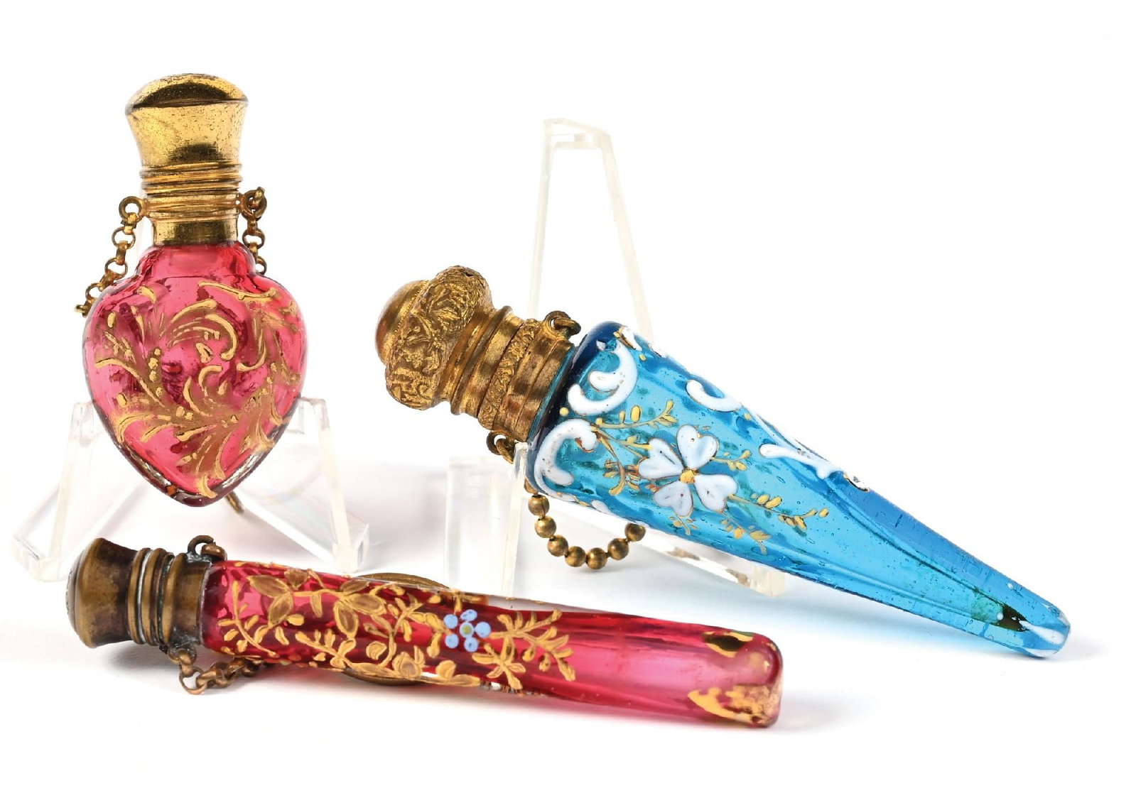 LOT OF 3: CHATELAINE SMALL PERFUME BOTTLES (1 of 4)