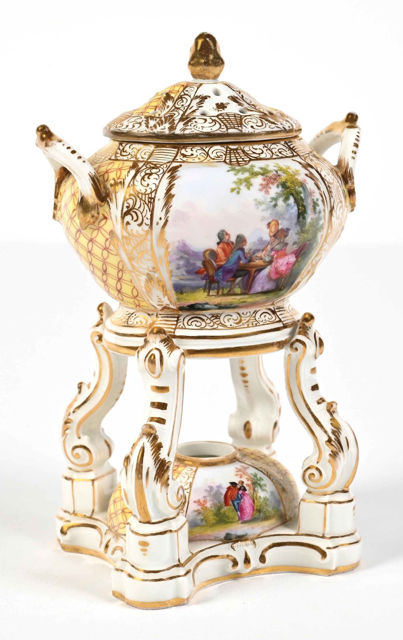 KPM BERLIN PORCELAIN PASTILLE BURNER (1 of 5)
