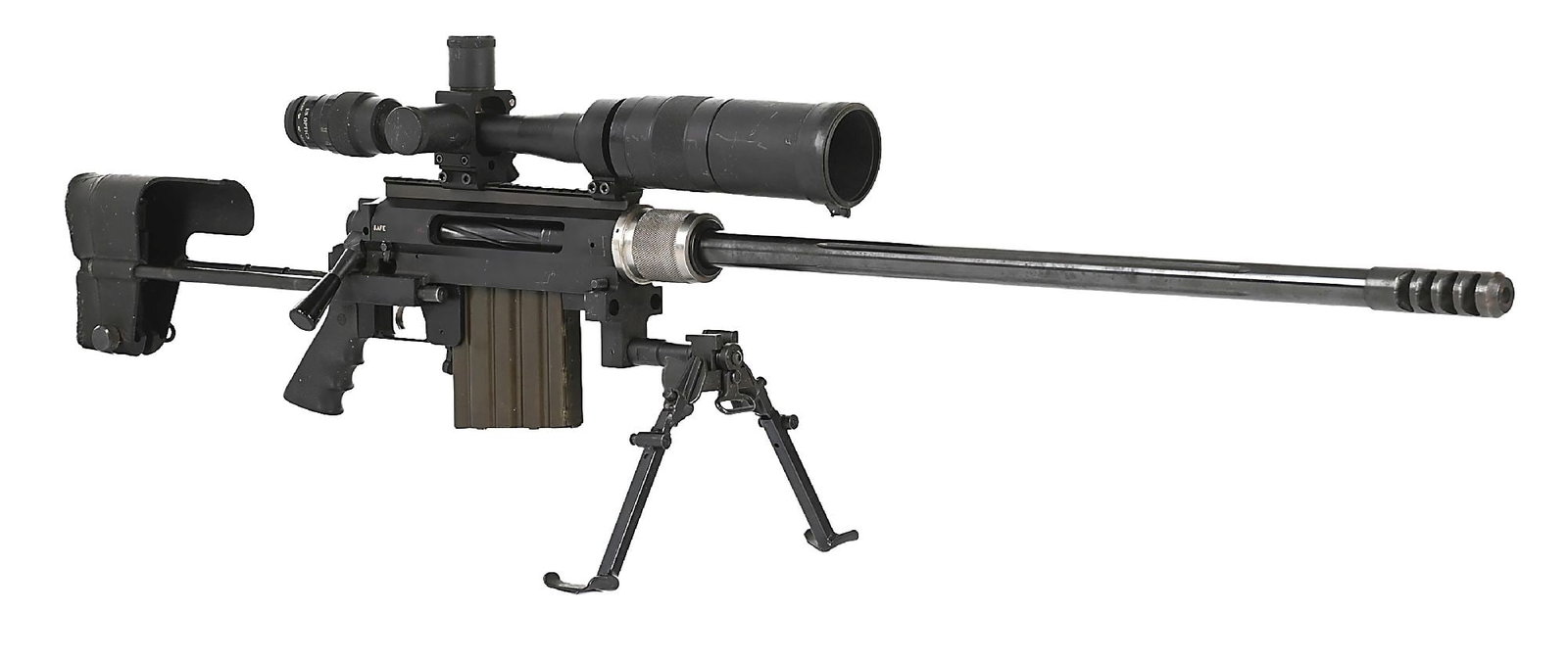 (M) EDM ARMS XM04 .408 WINDRUNNER BOLT ACTION RIFLE WITH PLETHORA OF RELOADING SUPPLIES. (1 of 9)