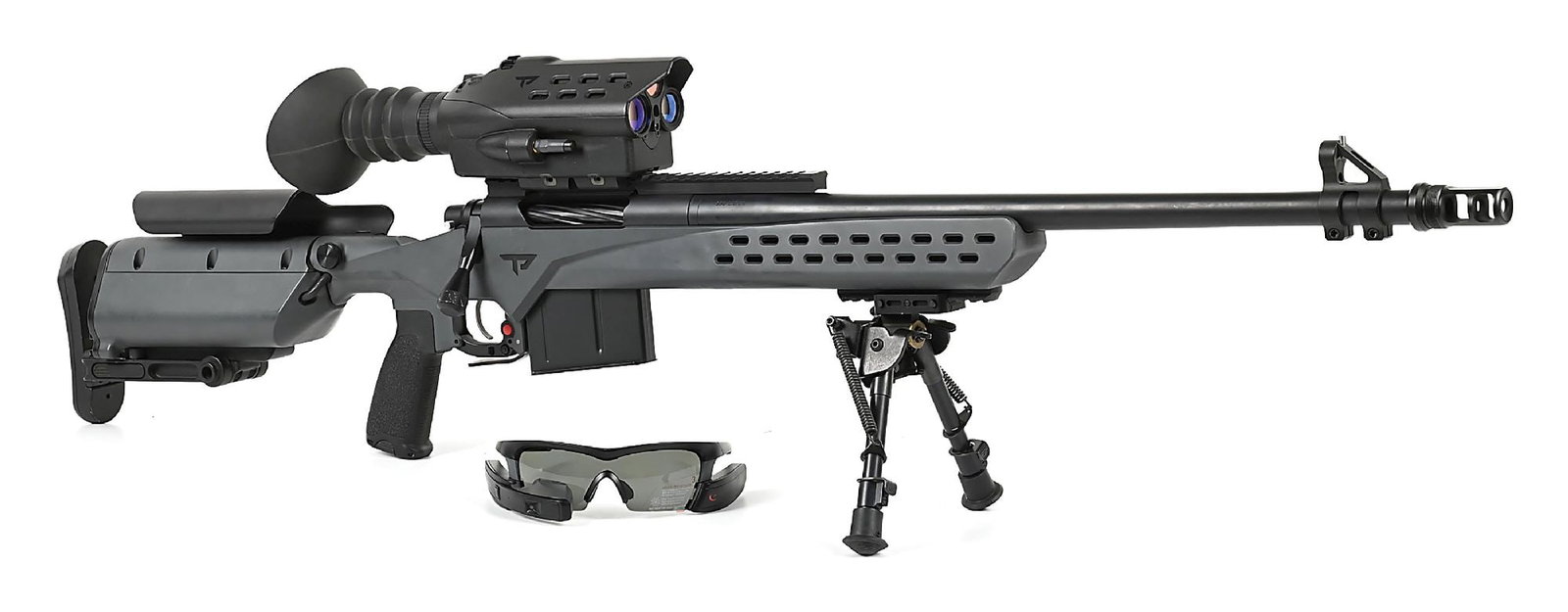 (M) TRACKINGPOINT M1400 STILLER PRECISION TAC-338 BOLT ACTION .338 LAPUA MAGNUM RIFLE WITH RECON JET (1 of 12)