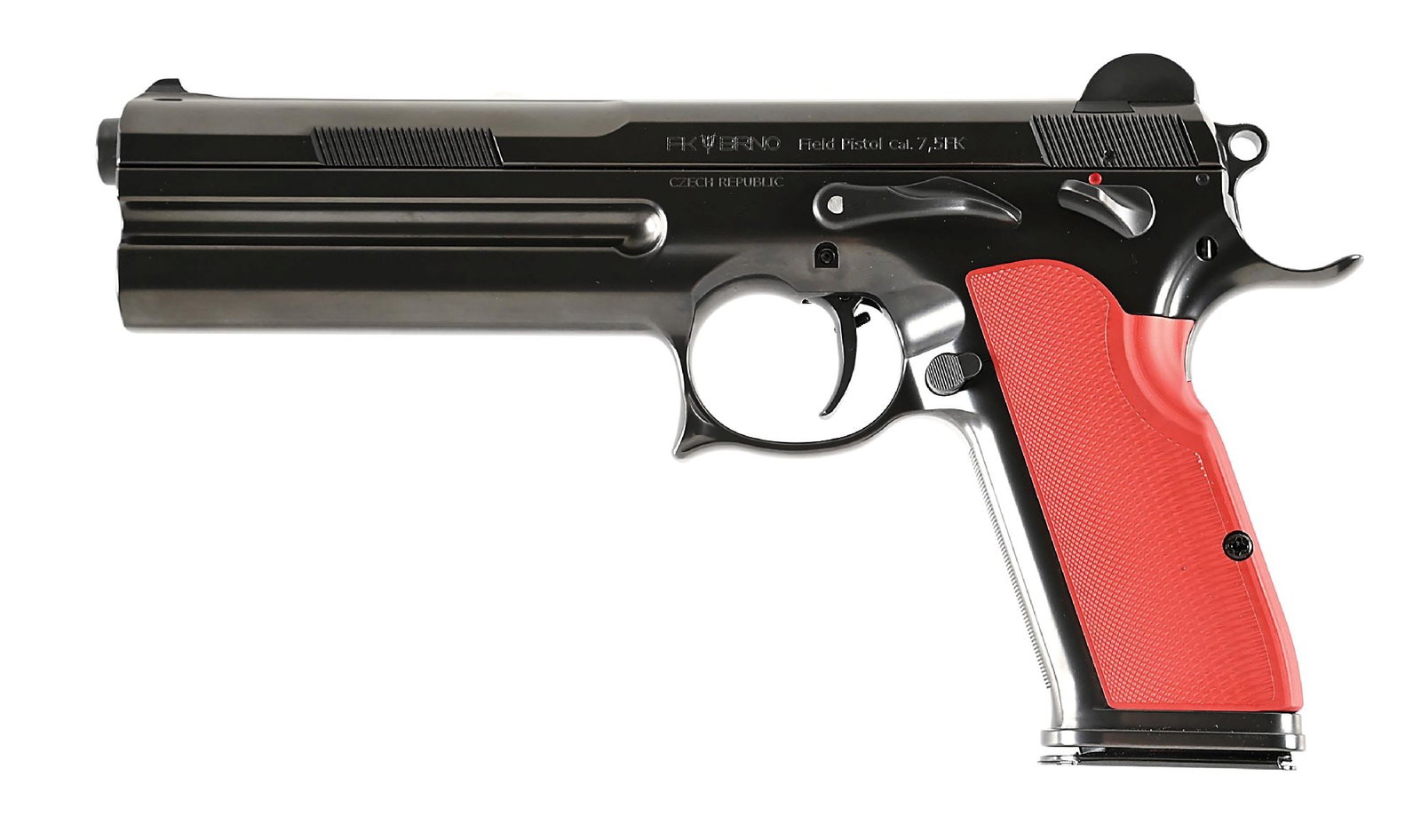 (M) FK BRNO FIELD SEMI-AUTOMATIC PISTOL IN 7.5MM FK. (1 of 9)