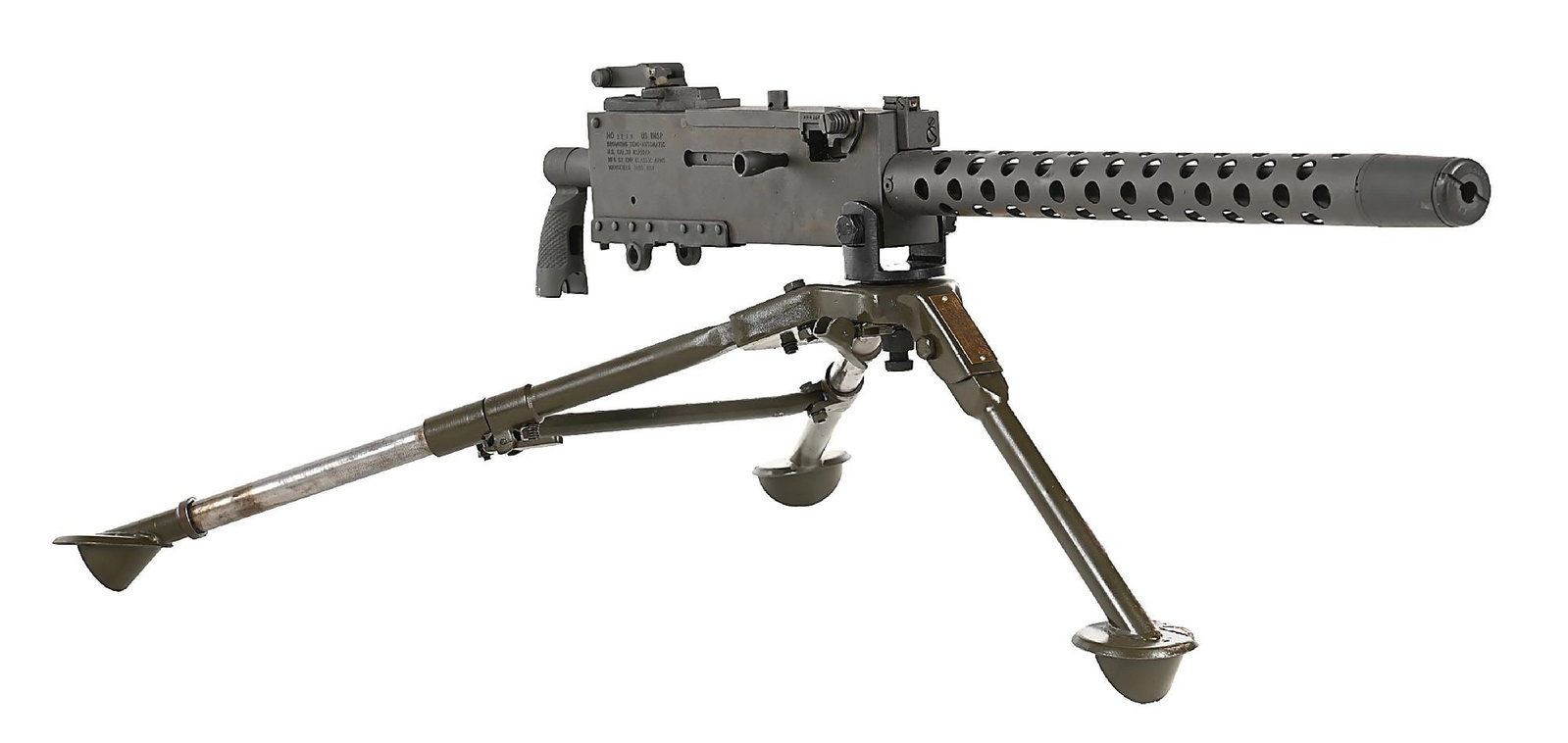 (M) KMP CLASSIC ARMS 1919A4 BROWNING 7.62MM BELT FED SEMI-AUTOMATIC RIFLE. (1 of 12)
