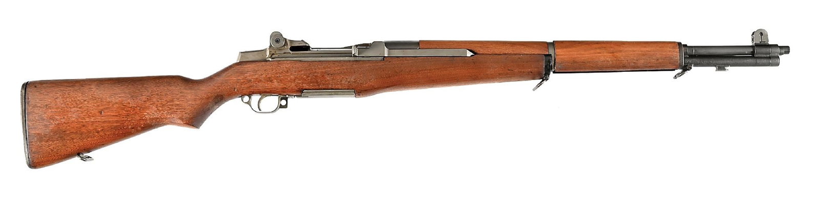 (C) DOCUMENTED SPRINGFIELD M1D GARAND SEMI-AUTOMATIC SNIPER RIFLE: Originally manufactured circa April 1944 and arsenal updated into M1D configuration in the early 1950s. Springfield barrel dated "10-52", the drawing number hidden under the top wood as is correct for